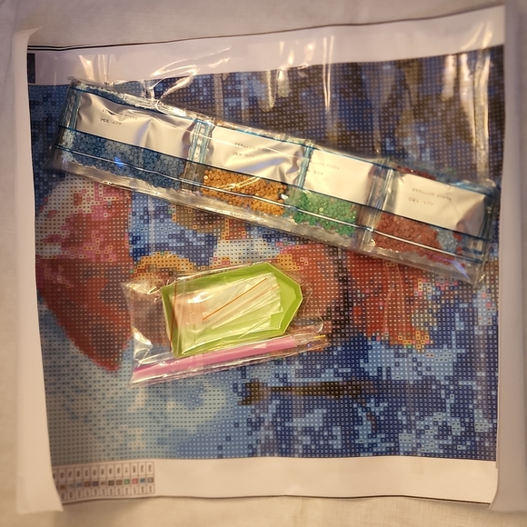 4 for $25  DIY Diamond Painting Kits, Brother and Sister, 30x40cm - Picture 2 of 5